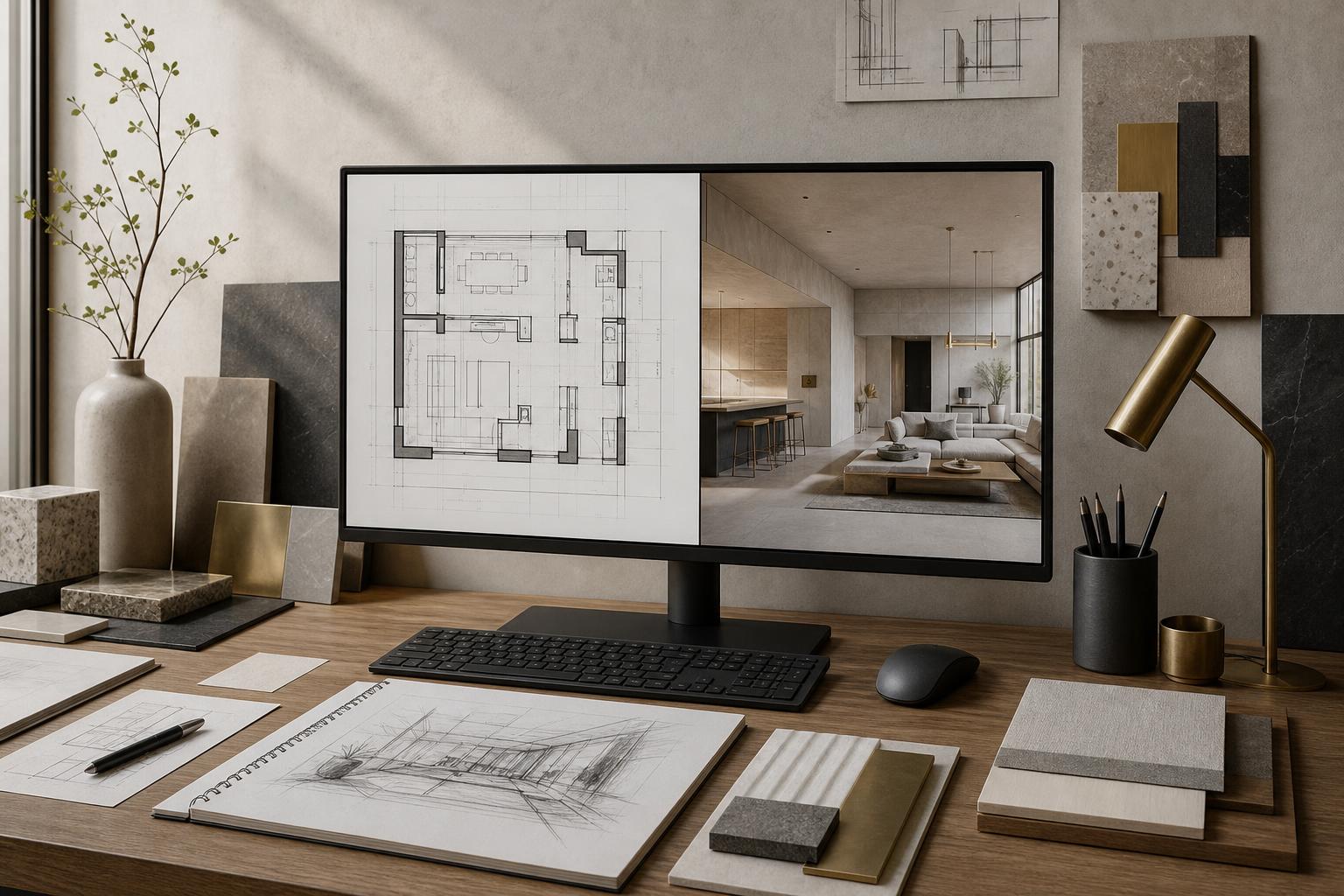 Output CAD, render e materiali generati per il cliente